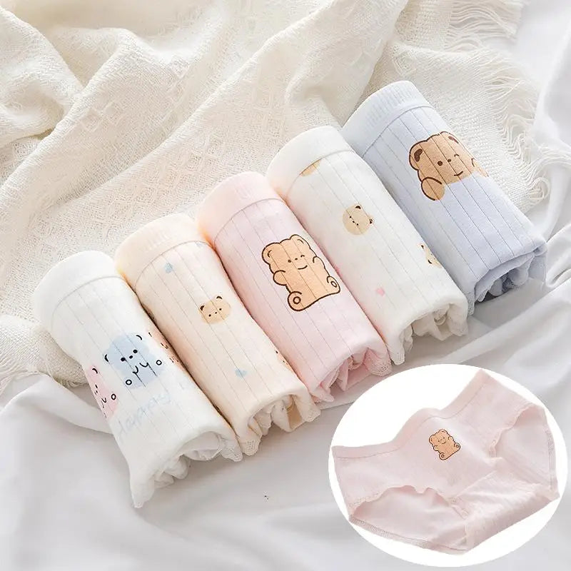 Girls' Briefs in various colors, featuring fashionable knickers and stylish designs.