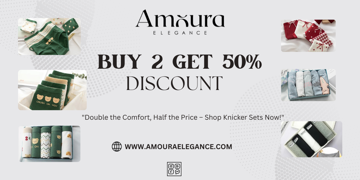 "Amoura Elegance Black Friday Blowout: Buy 2, Get 50% Off – Style Never Looked This Good!"