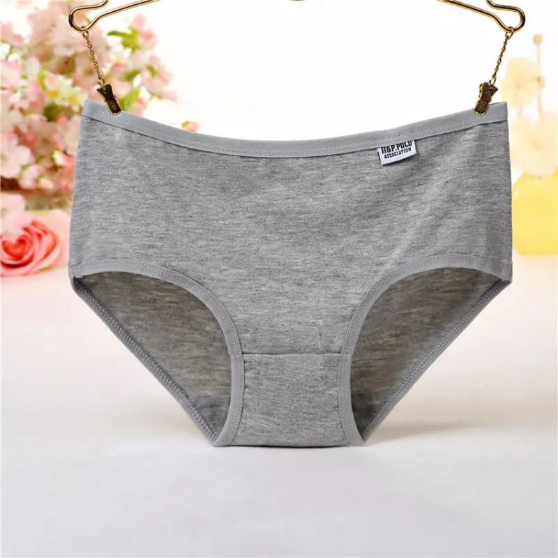 Plus Size Cotton Underwear for Women – Sexy Briefs in Solid Design 5 pieces from Amoura Elegance