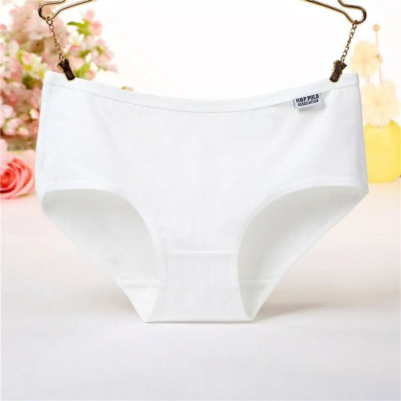 Plus Size Cotton Underwear for Women – Sexy Briefs in Solid Design 5 pieces from Amoura Elegance