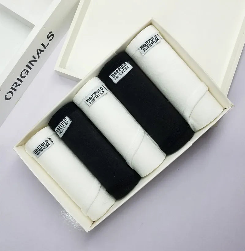 Plus Size Cotton Underwear for Women – Sexy Briefs in Solid Design 5 pieces from Amoura Elegance
