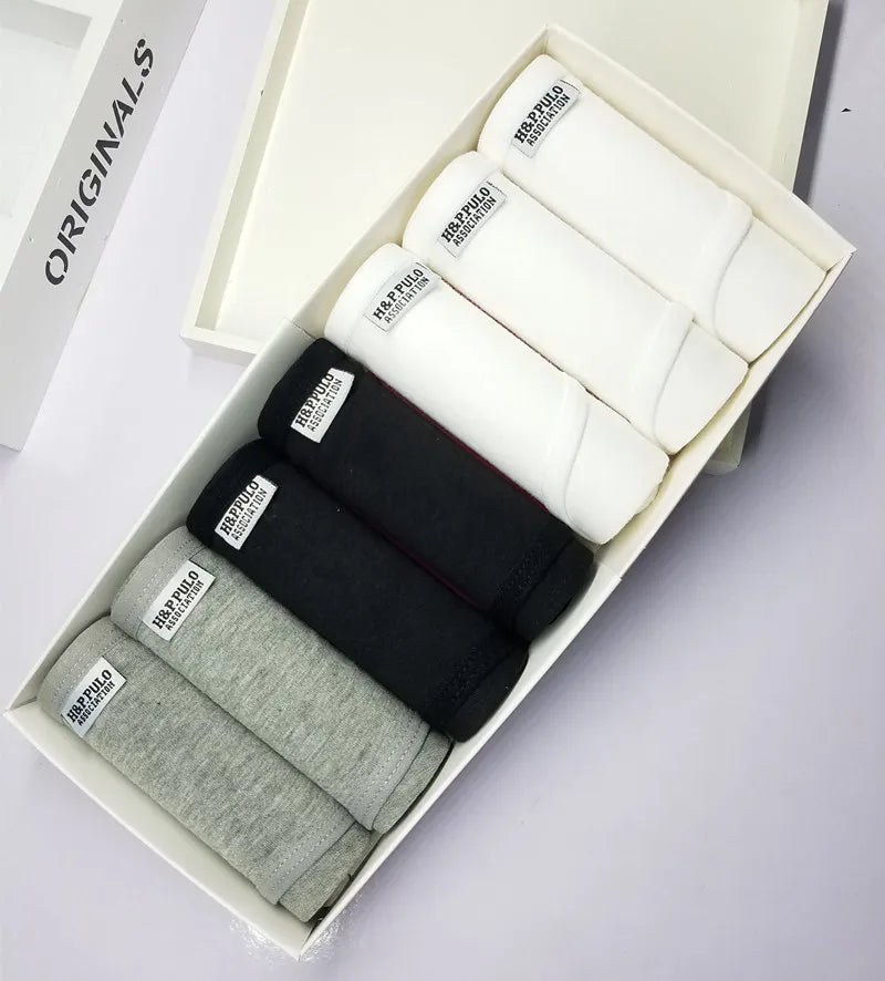 Plus Size Cotton Underwear for Women – Sexy Briefs in Solid Design 5 pieces from Amoura Elegance