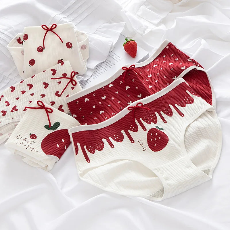 lingerie set with love prints, designed for everyday elegance."