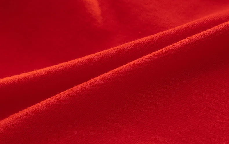 5-Piece Women's Cotton Underwear Set - Breathable Red Panties, Solid Color Sexy Intimates from Amoura Elegance