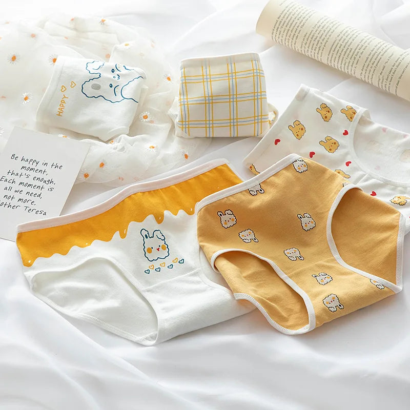 Knickers for women in various colors, featuring Girls' Briefs and stylish designs.
